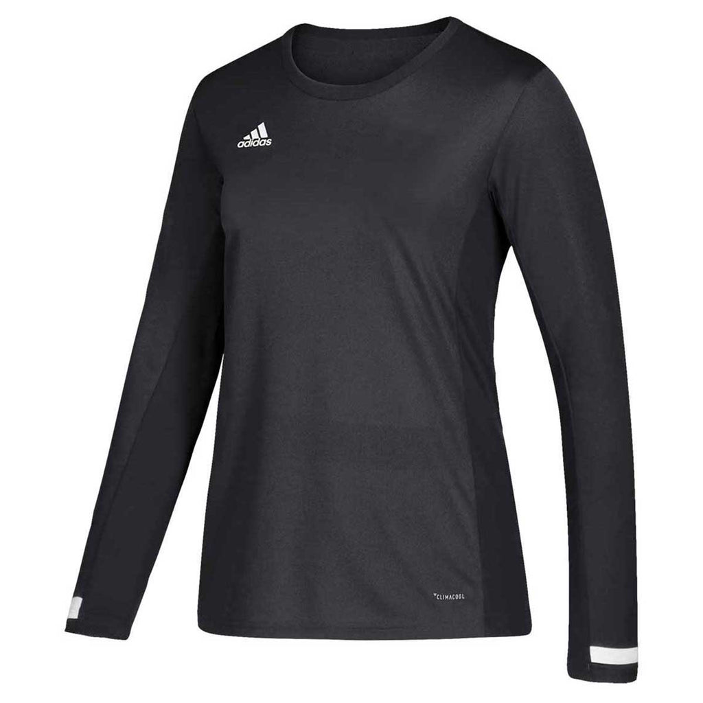 adidas black and white shirt womens