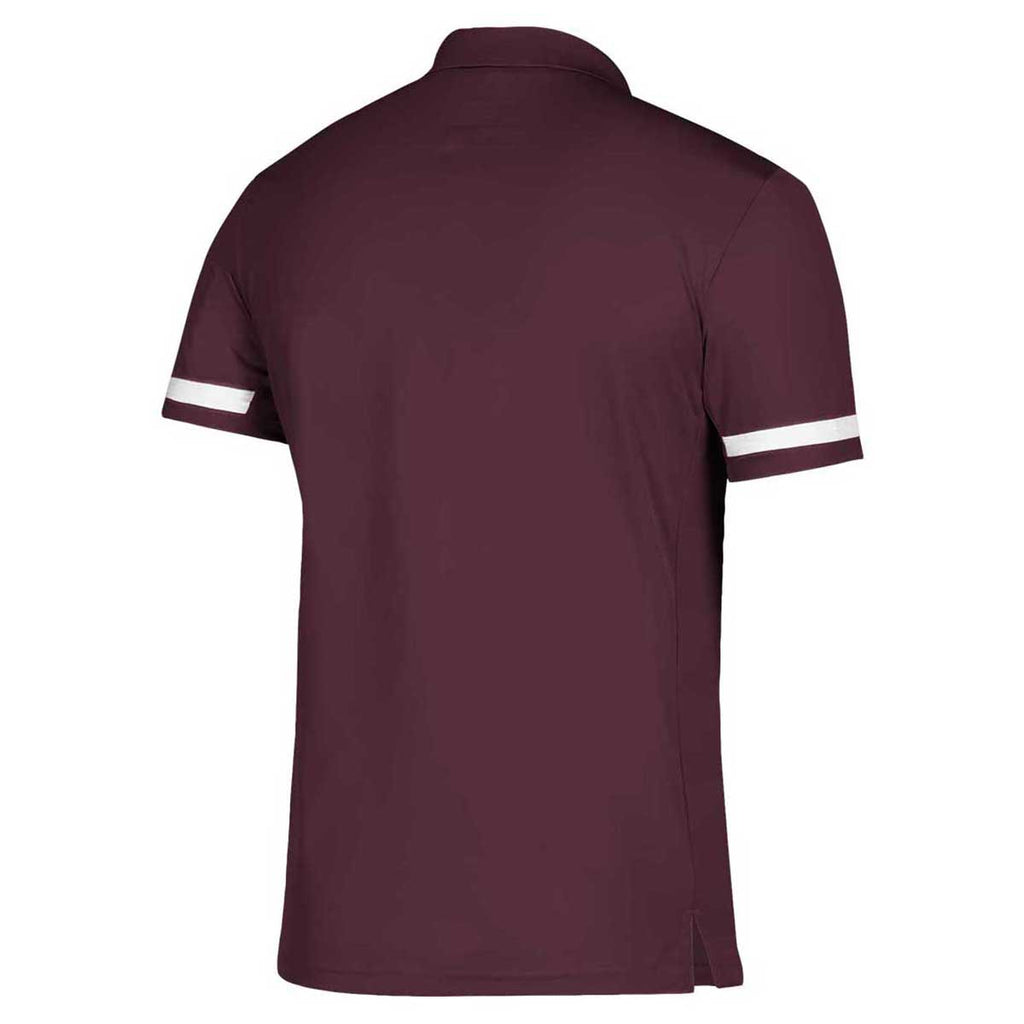 adidas maroon polo