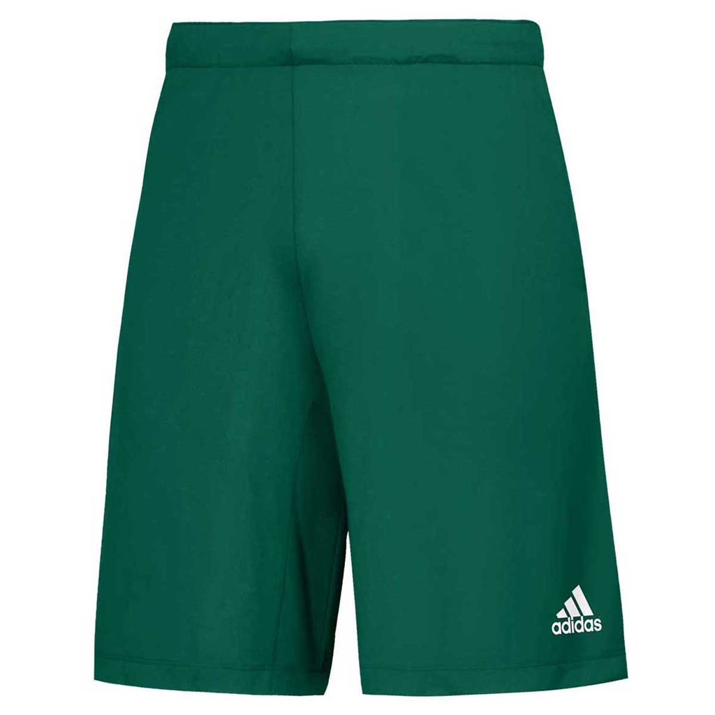 dark green adidas shorts