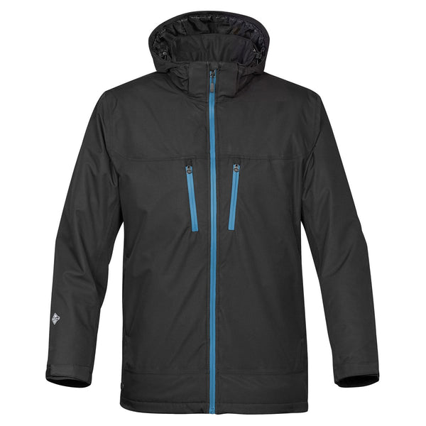 Stormtech Men's Black/Electric Blue Snowburst Thermal Shell