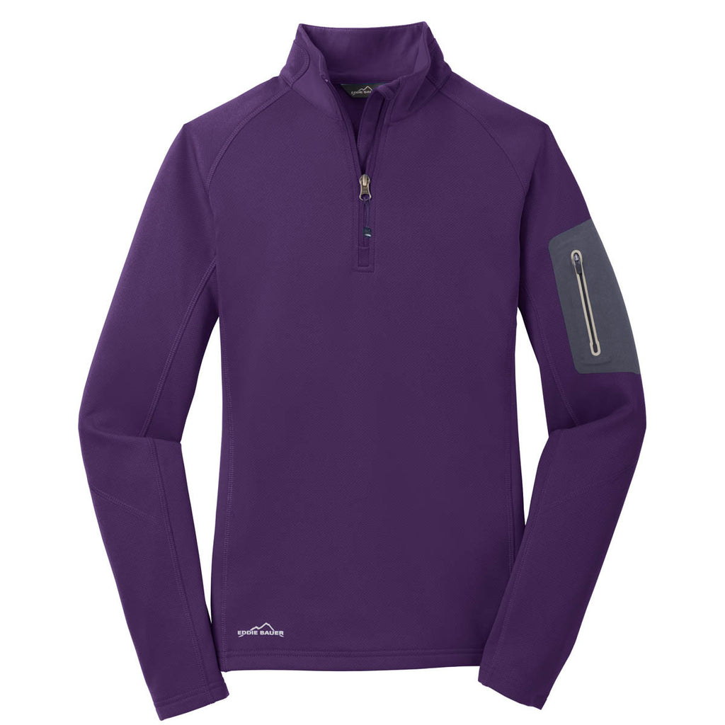 Eddie Bauer Women's Blackberry Half Zip 