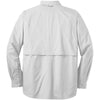 Eddie Bauer Men's White L/S Fishing Shirt