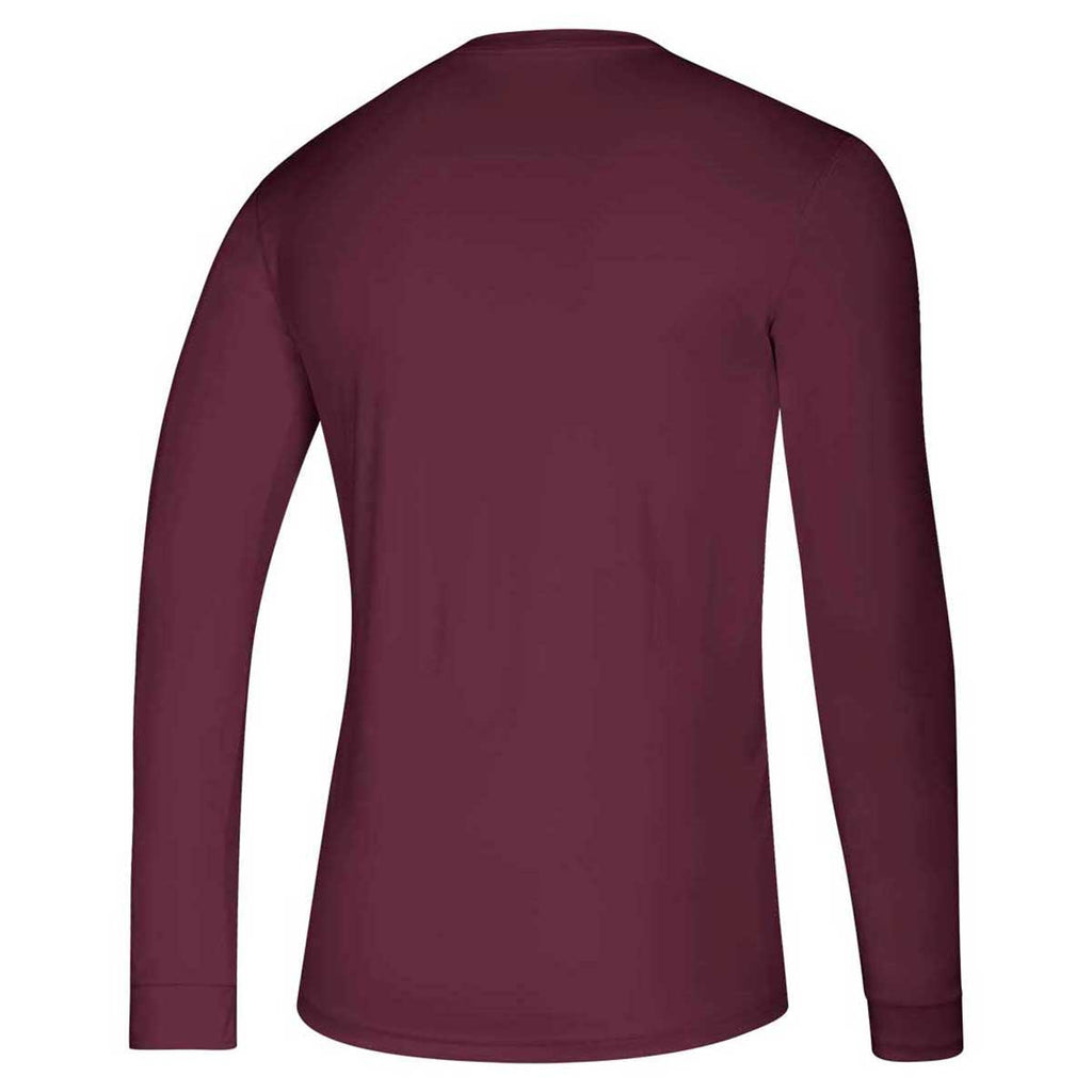 maroon adidas long sleeve