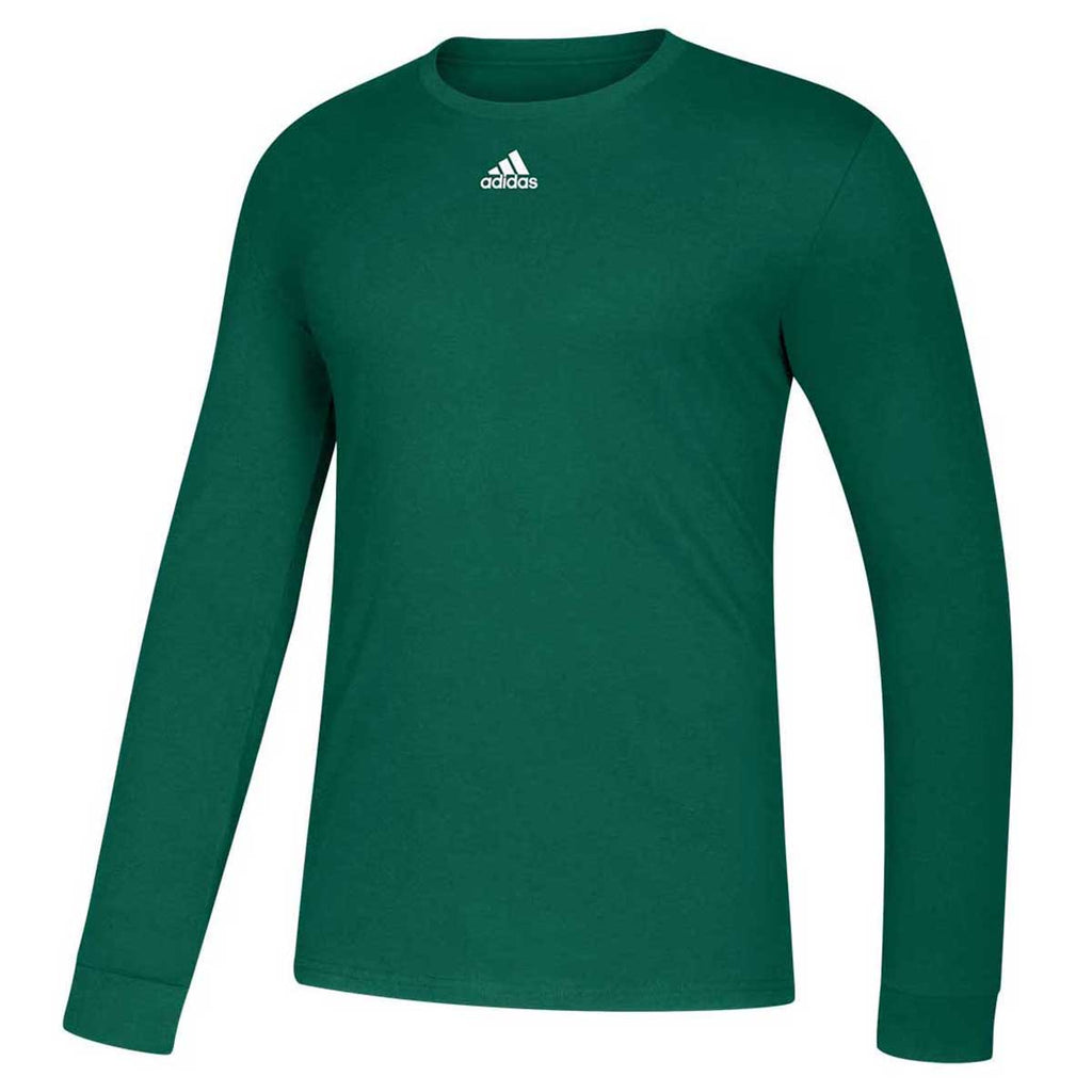 adidas green long sleeve top