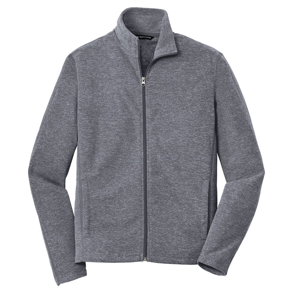 mens micro fleece full zip jacket