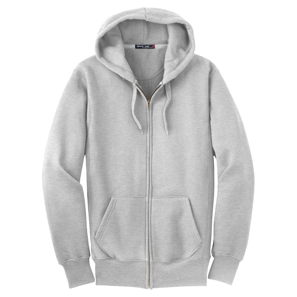 heavyweight full zip hooded sweatshirt