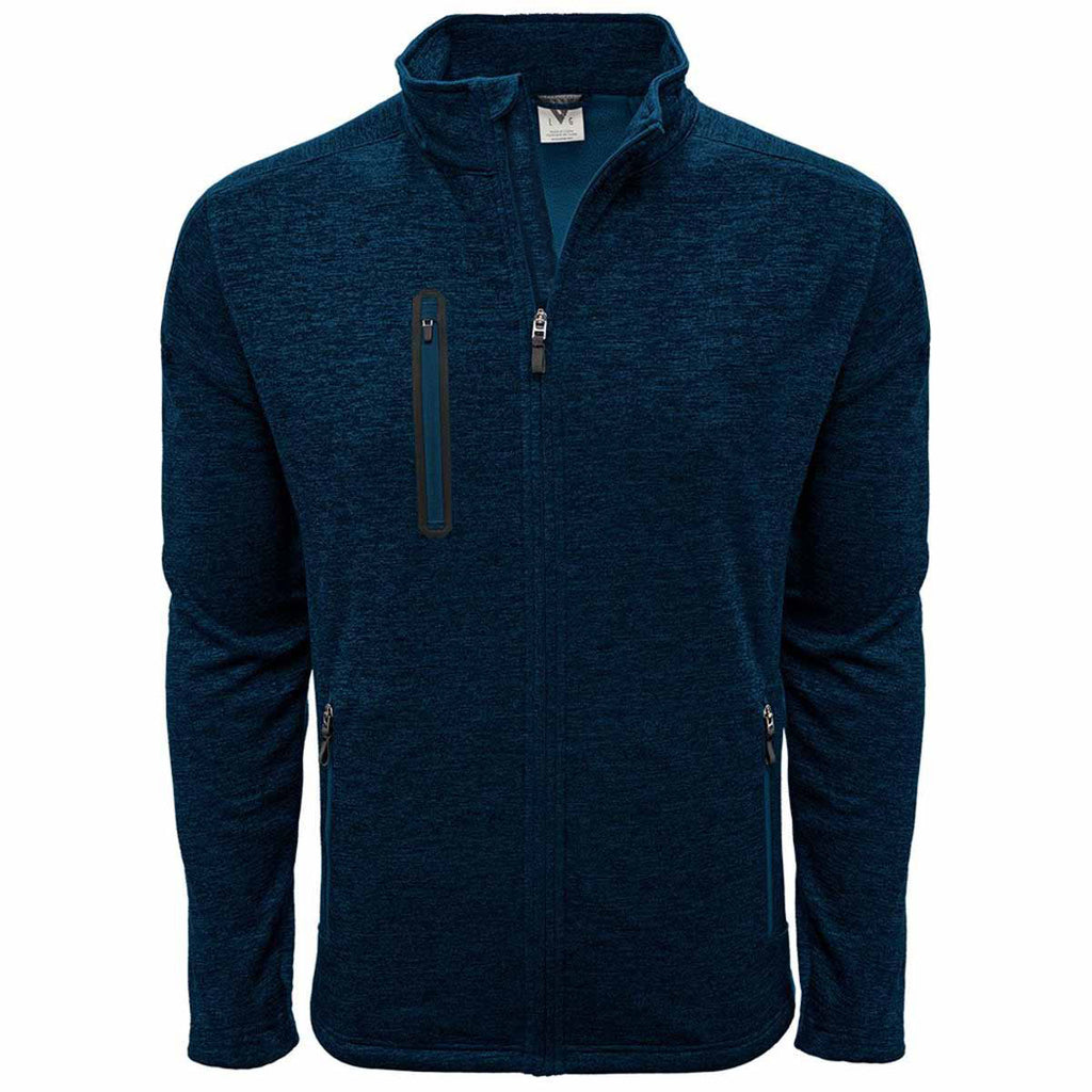 Levelwear Men's Heather Navy Alpha Jacket