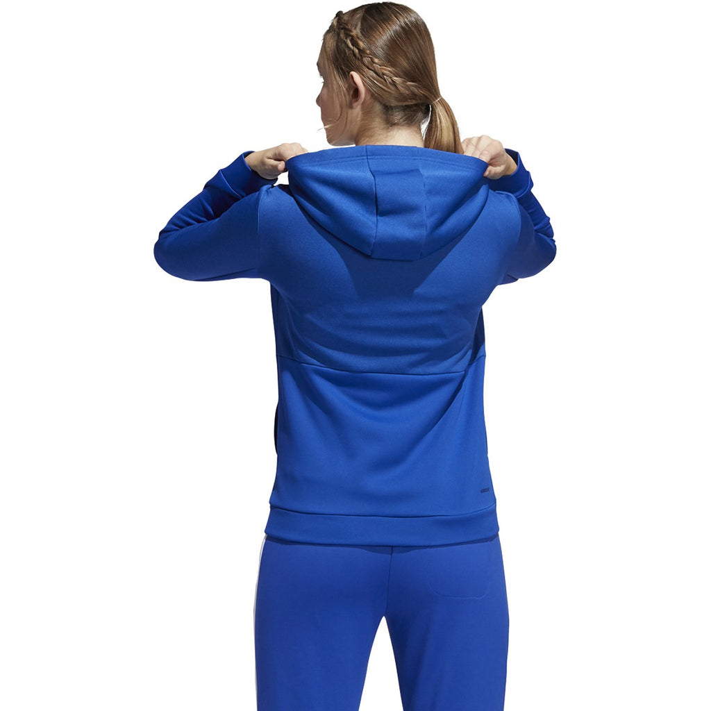 royal blue adidas jacket women's