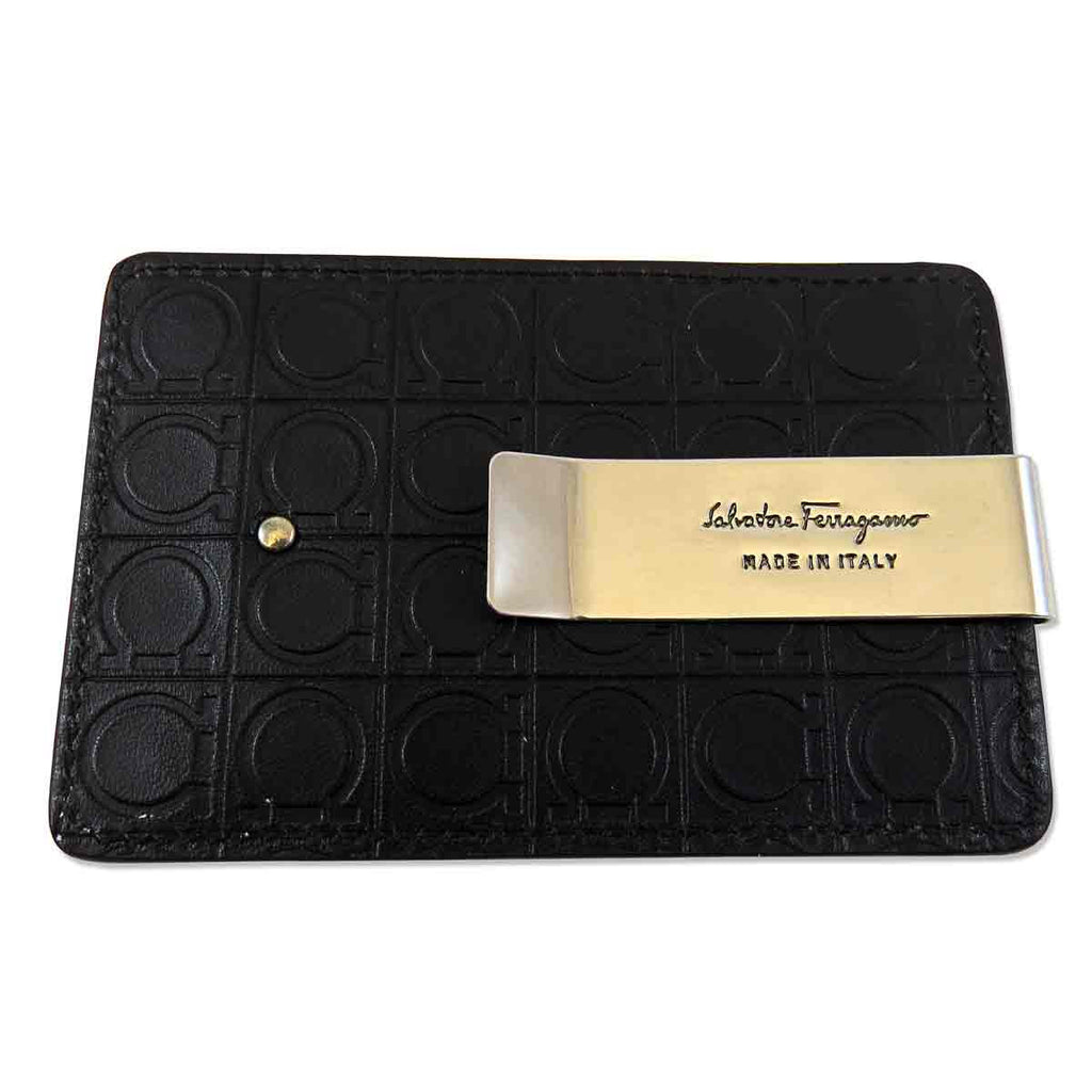 designer money clip card holder