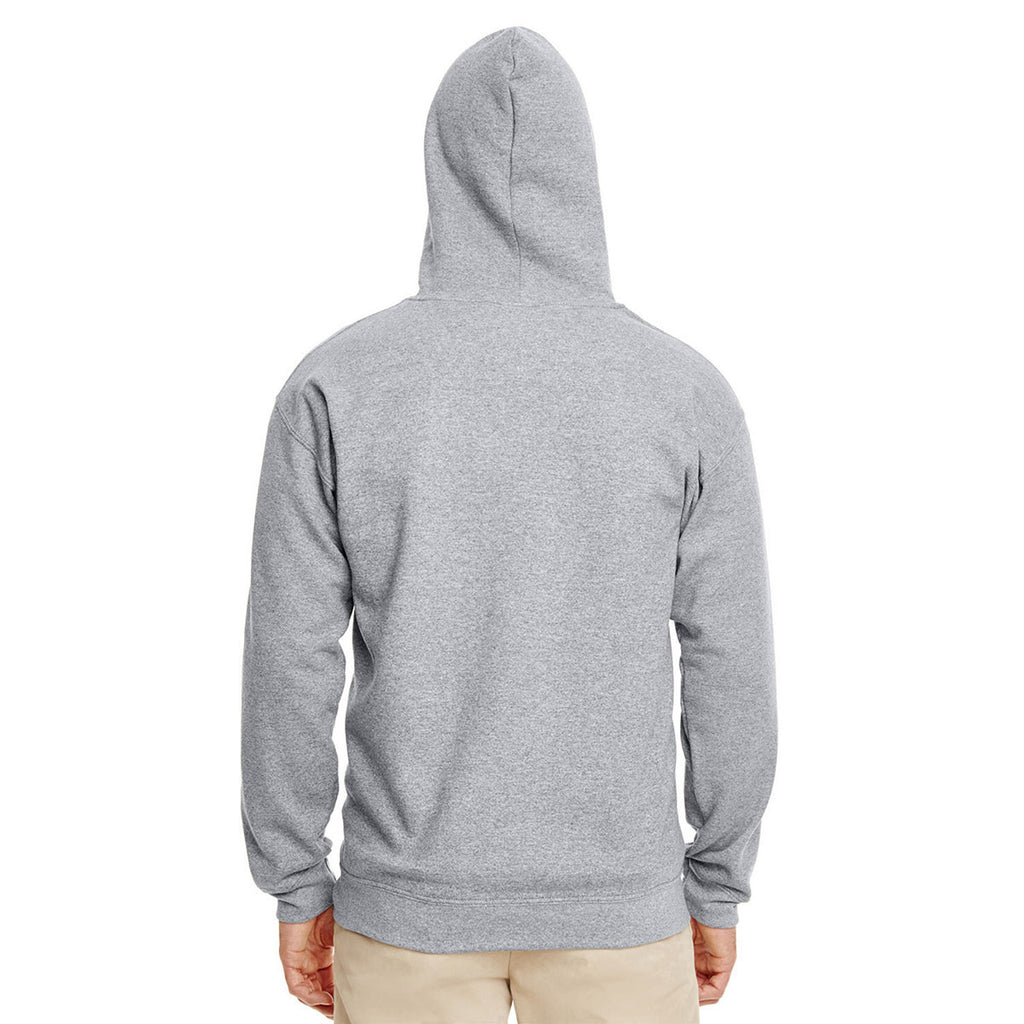 gildan graphite heather hoodie