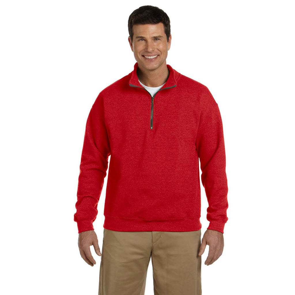 gildan cadet collar sweatshirt