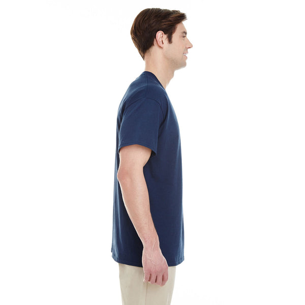 Download Gildan Men's Navy Heavy Cotton 5.3 oz. Pocket T-Shirt