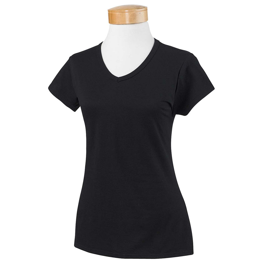 black womens fitted shirt