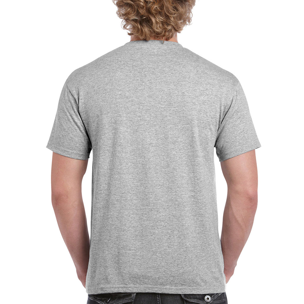 Grey T Shirt Front And Back | tunersread.com