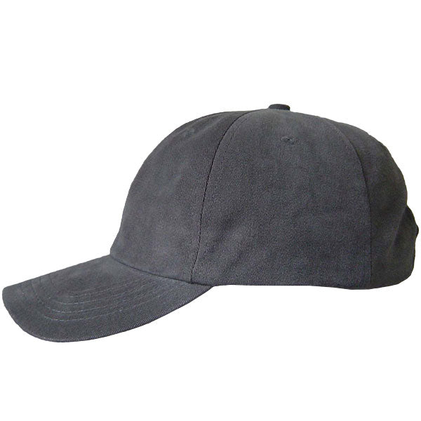 Paramount Apparel Charcoal Caps 101 Unstructured Jockey Brushed Twill