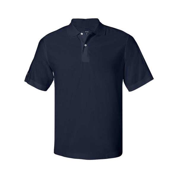 IZOD Men's Chrome Navy Performance Poly Pique Polo