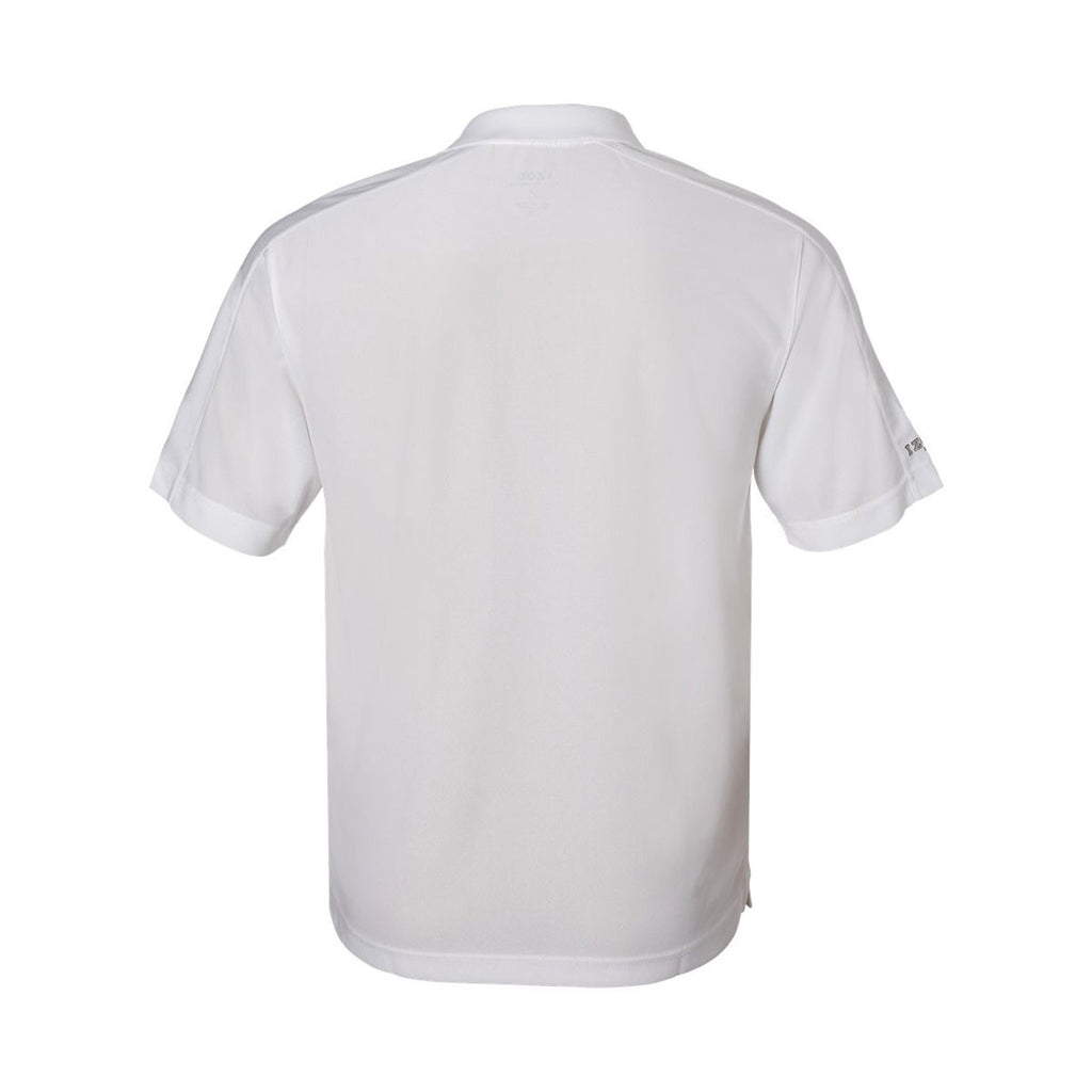 IZOD Men's White Performance Poly Pique Polo