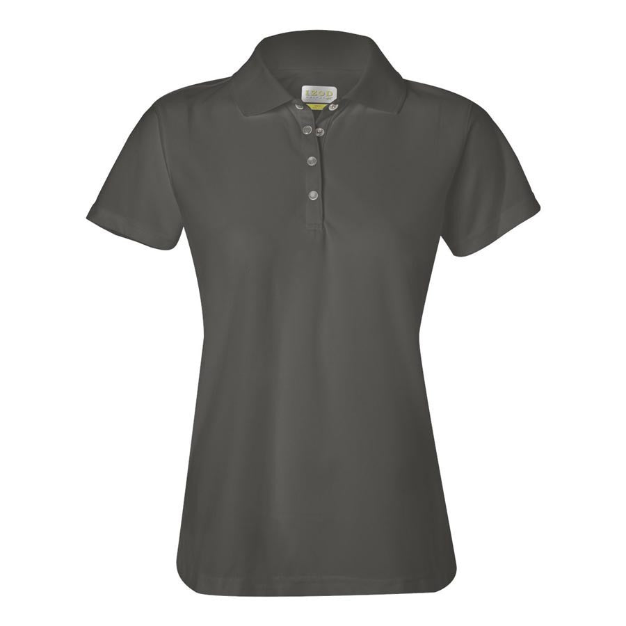 Charcoal Grey Performance Poly Pique Polo