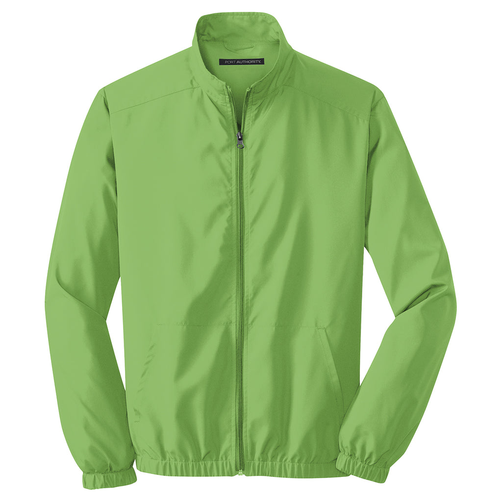 Port Authority Mens Green Oasis Essential Jacket