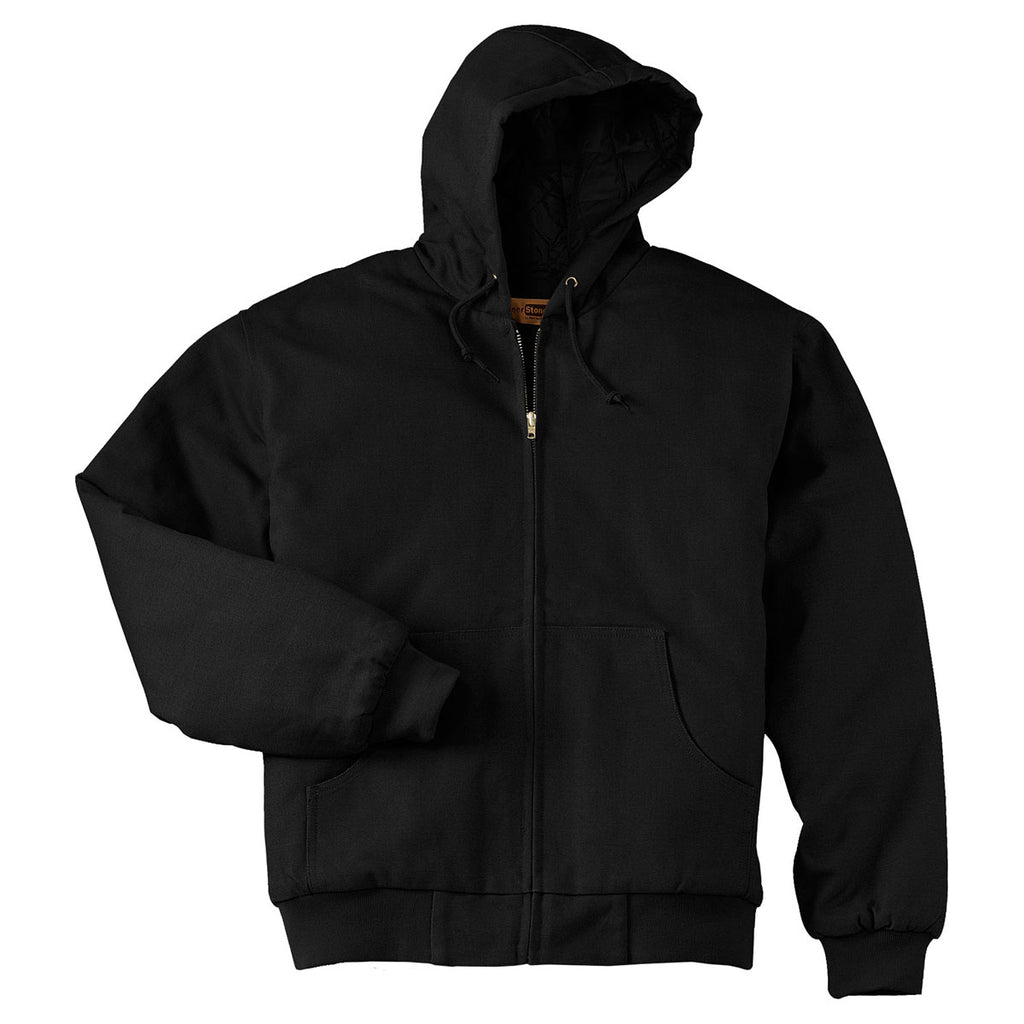 hooded workwear jacket