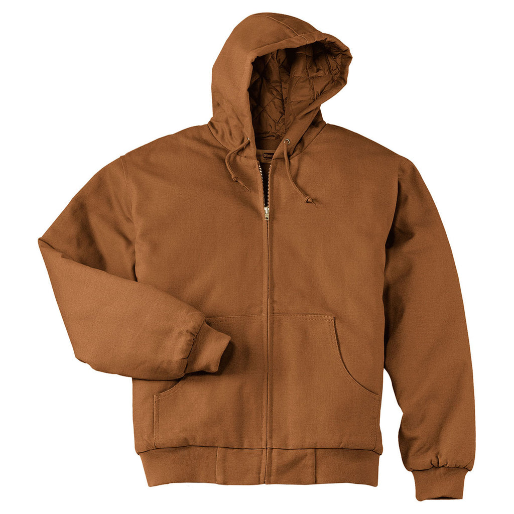 hooded workwear jacket