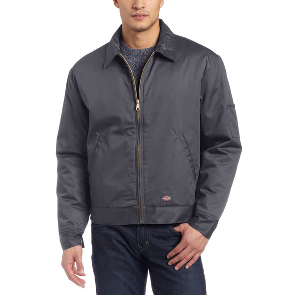 Dickies Men's Charcoal 8 oz. Lined Eisenhower Jacket