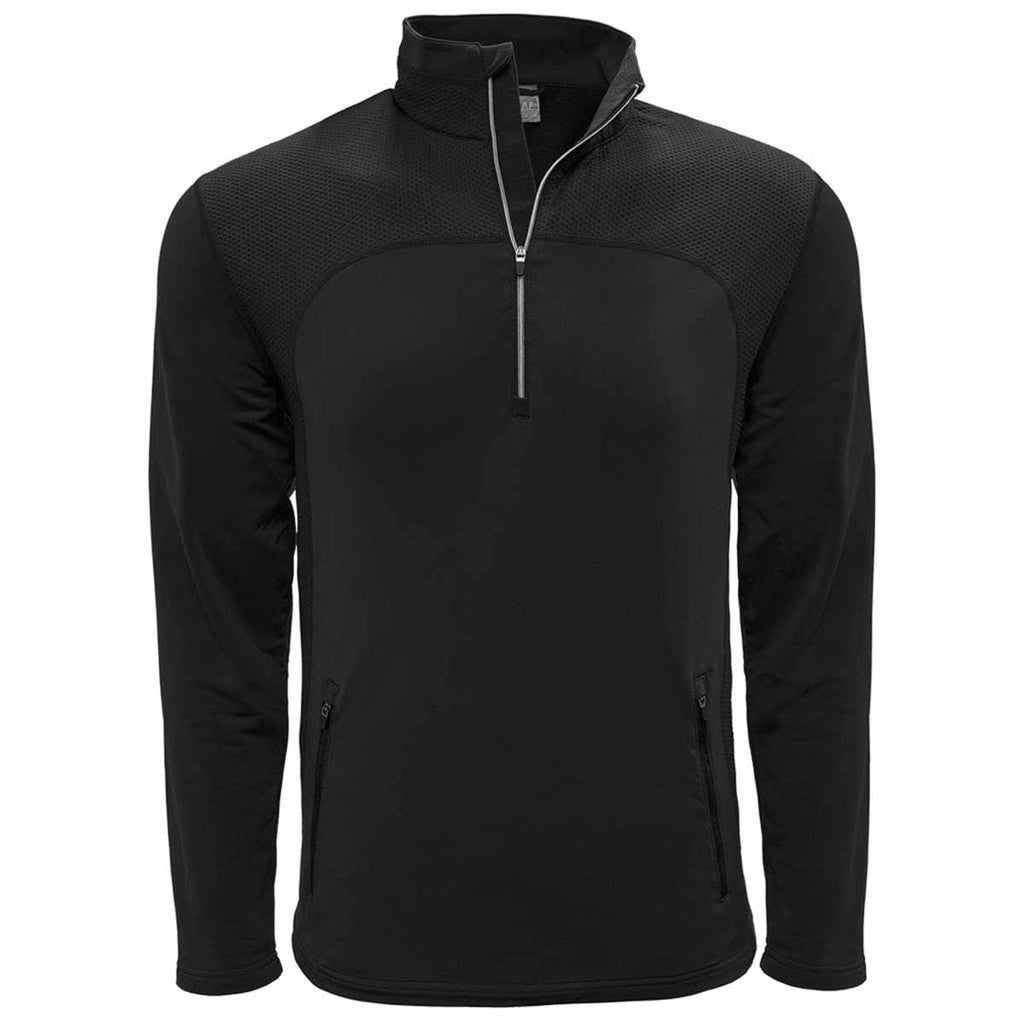 Levelwear Men's Black Tacoma Quarter Zip