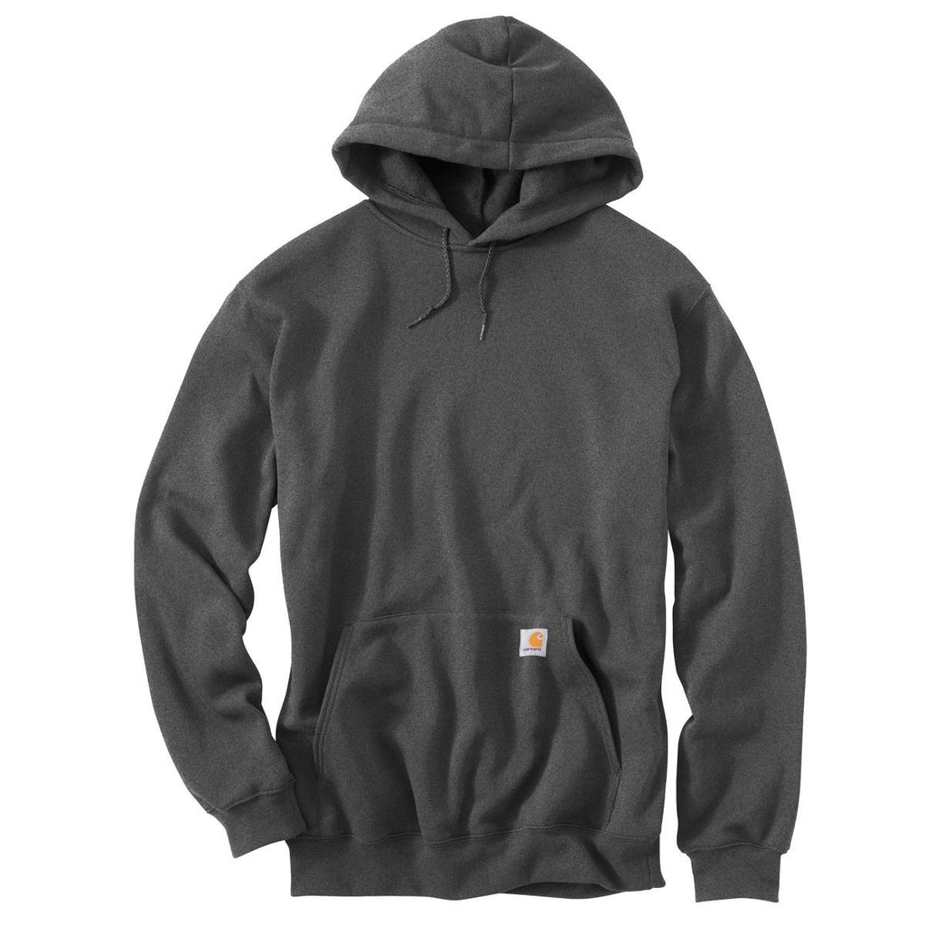 Download Carhartt Men's Charcoal Heather Midweight Hooded Sweatshirt