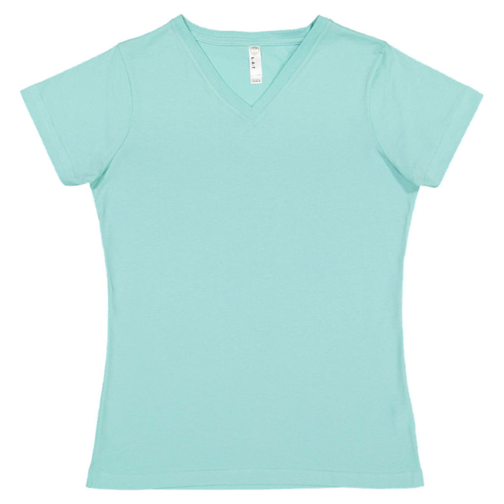 LAT Women's Chill V-Neck Premium Jersey T-Shirt