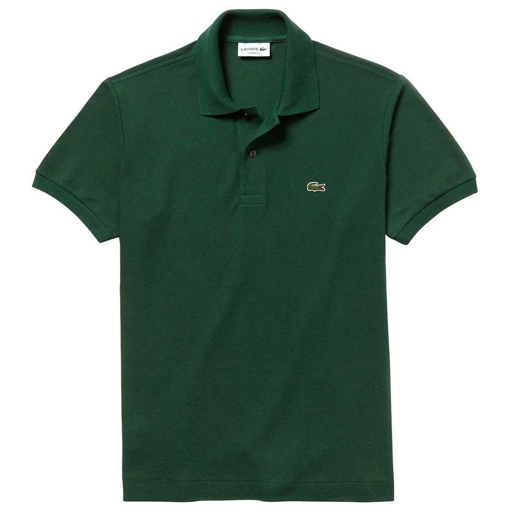 Lacoste Men's Green Short Sleeve Classic Pique Polo