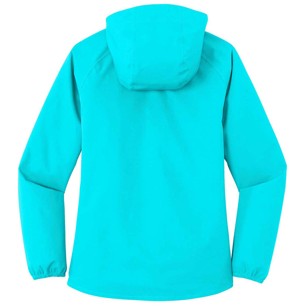 under armour hoodie women cyan