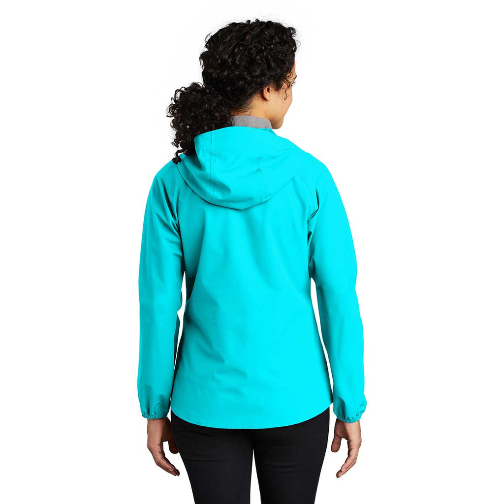 under armour hoodie women cyan