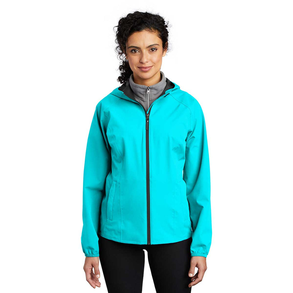 under armour hoodie women cyan