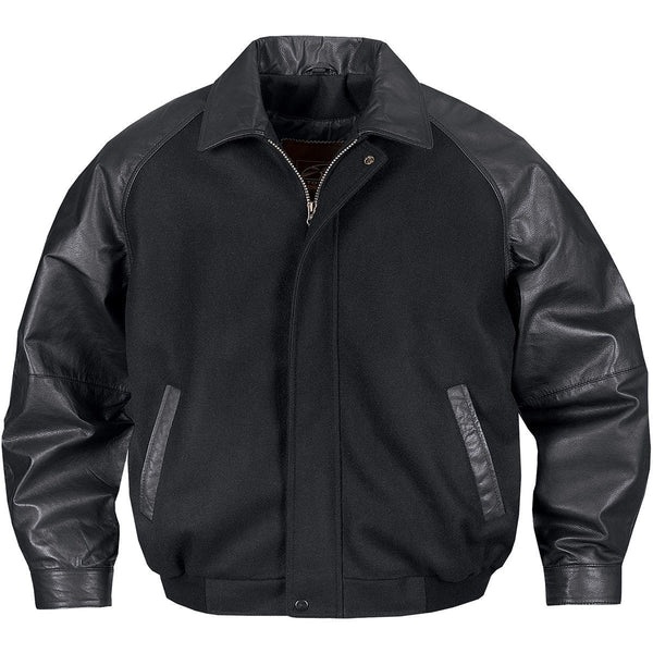 Stormtech Men's Black/Black Rhodes Melton Jacket