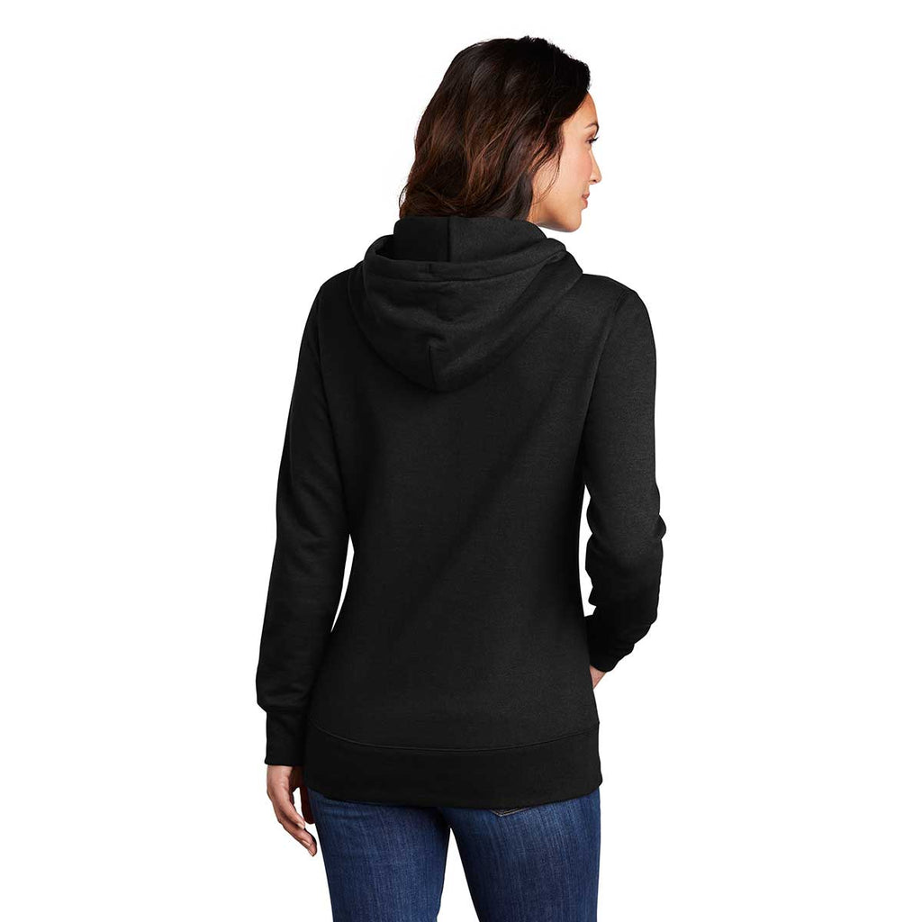 Download Port & Company Women's Jet Black Core Fleece Pullover Hoodie