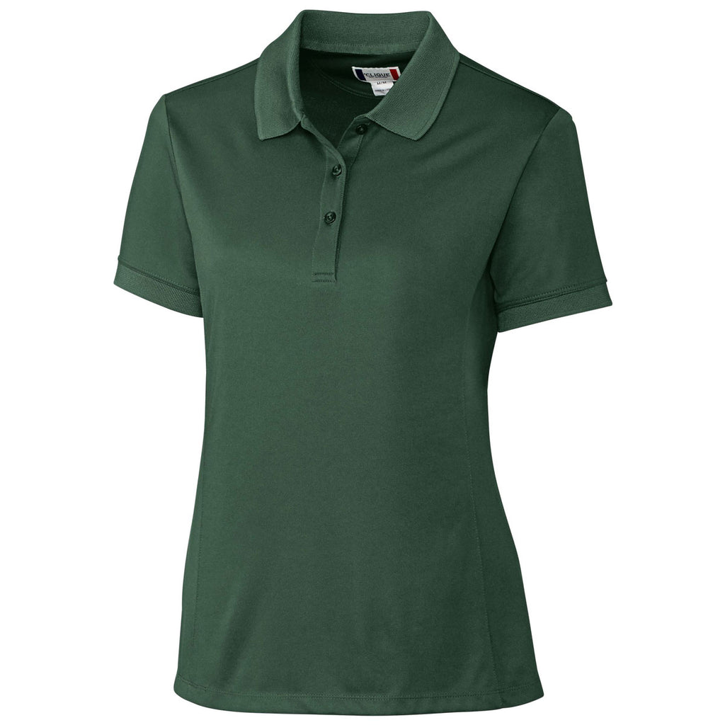 bottle green polo shirt