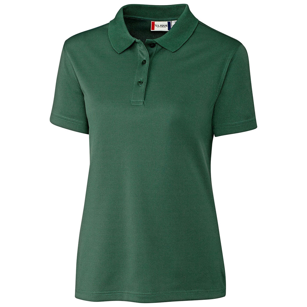 bottle green polo shirt