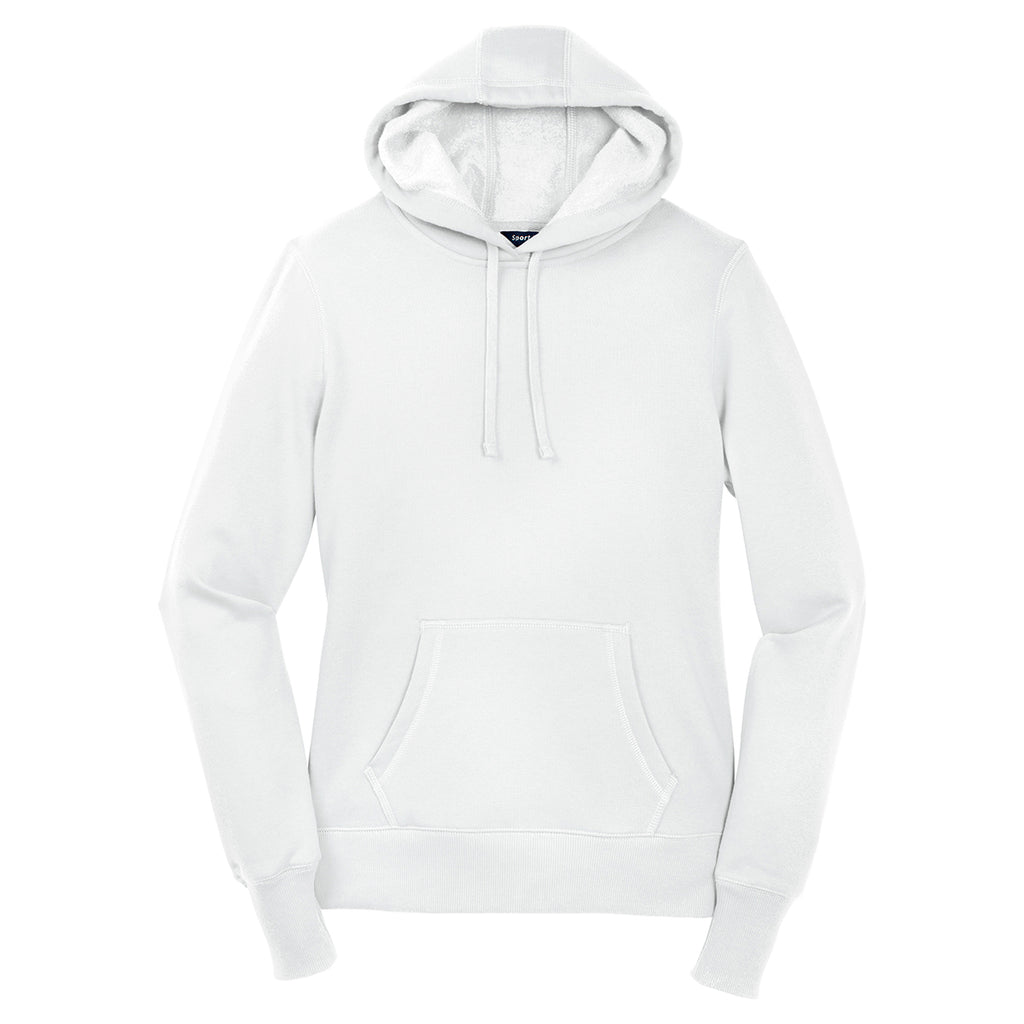 white hooded sweatshirt