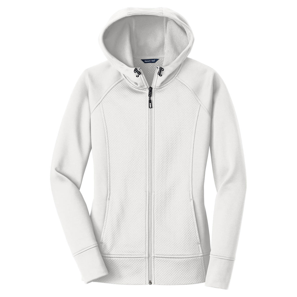 white hooded jacket