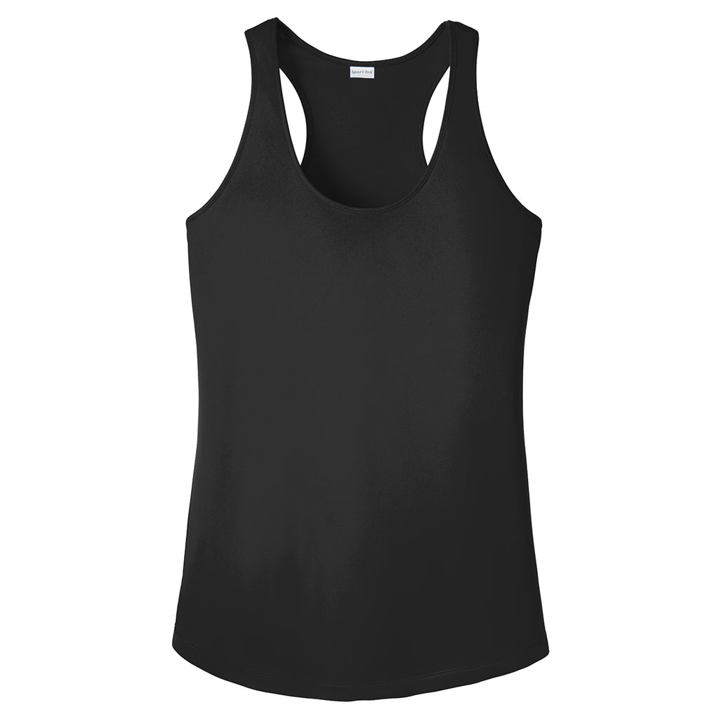 Sport-Tek Women's Black PosiCharge Competitor Racerback Tank