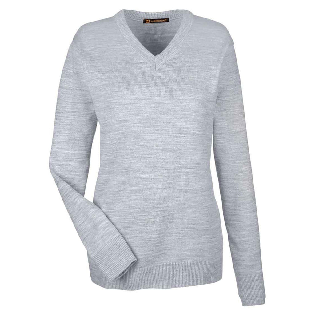 grey v neck sweatshirt