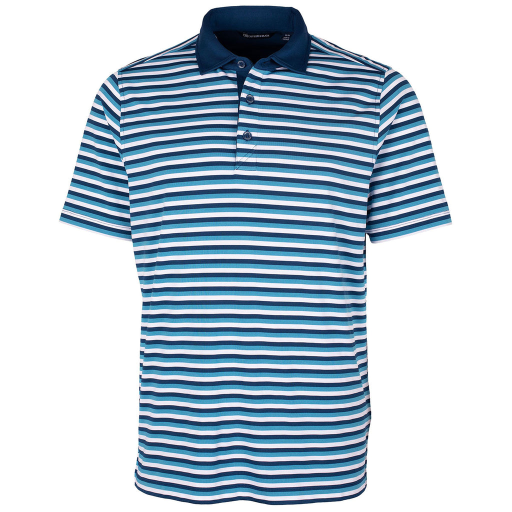 Cutter & Buck Men's Chambers Forge Polo Multi Strip