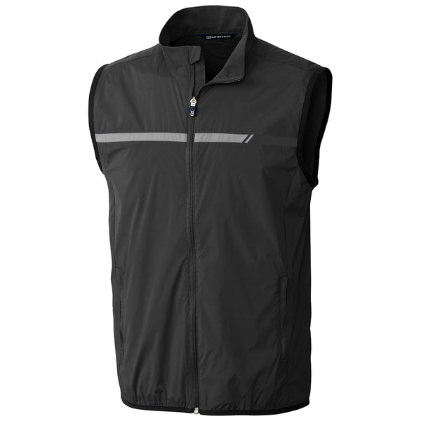 Cutter & Buck Men's Black Breaker Sport Vest