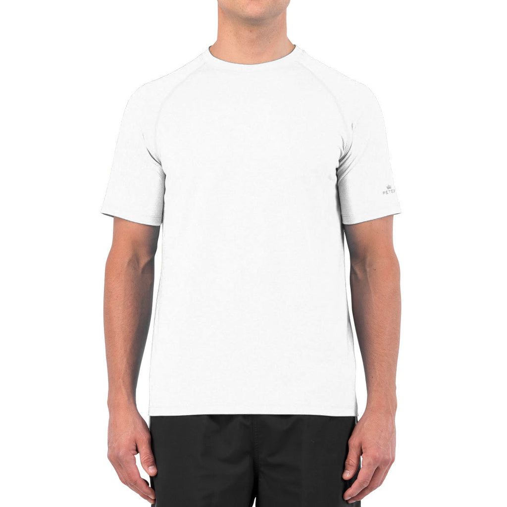 Peter Millar Men's White Rio Tech T-Shirt