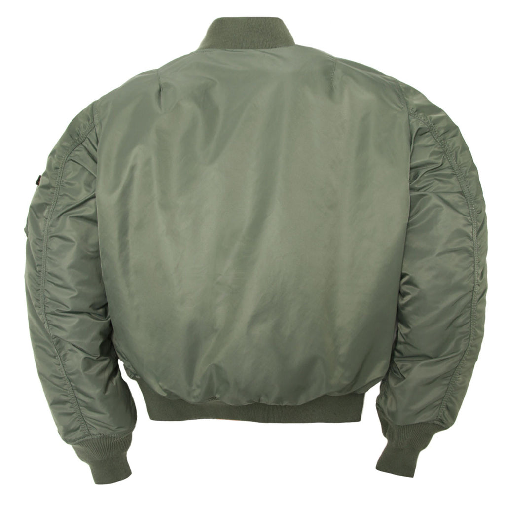 Alpha Industries Men S Sage Green Ma 1 Flight Jacket