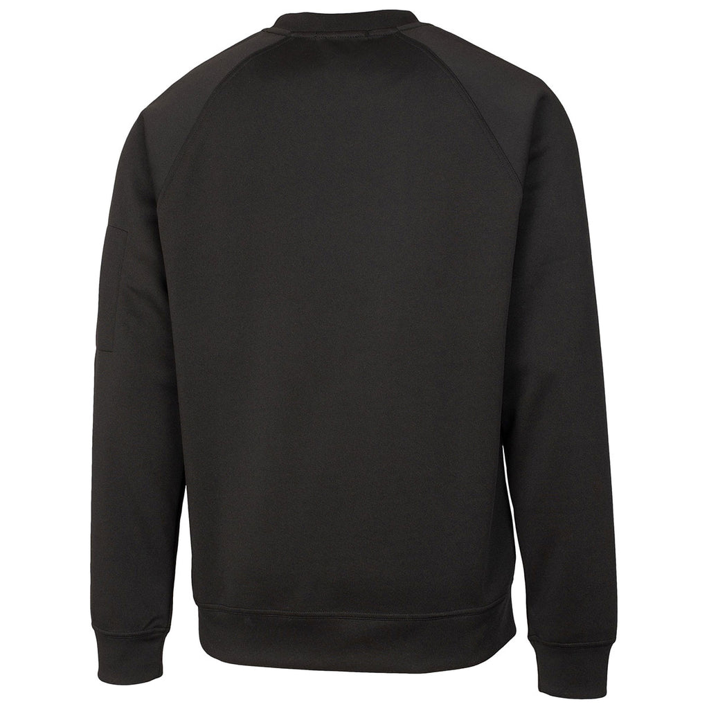 Download Clique Men's Black Lift Performance Crewneck Sweatshirt