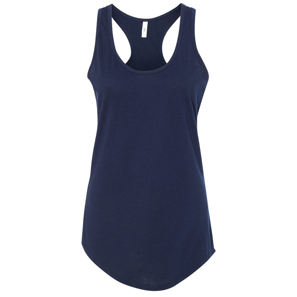 Next Level Women's Midnight Navy Ideal Racerback Tank