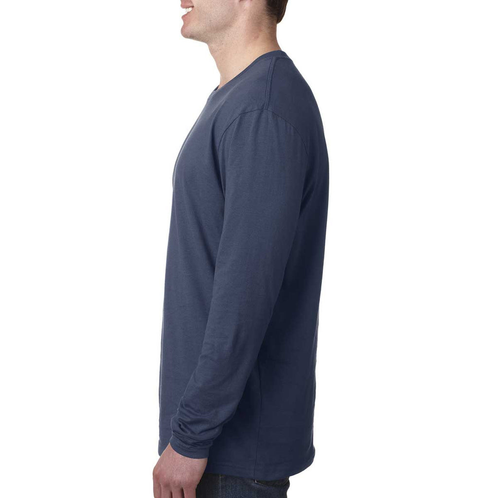 nike indigo long sleeve top men