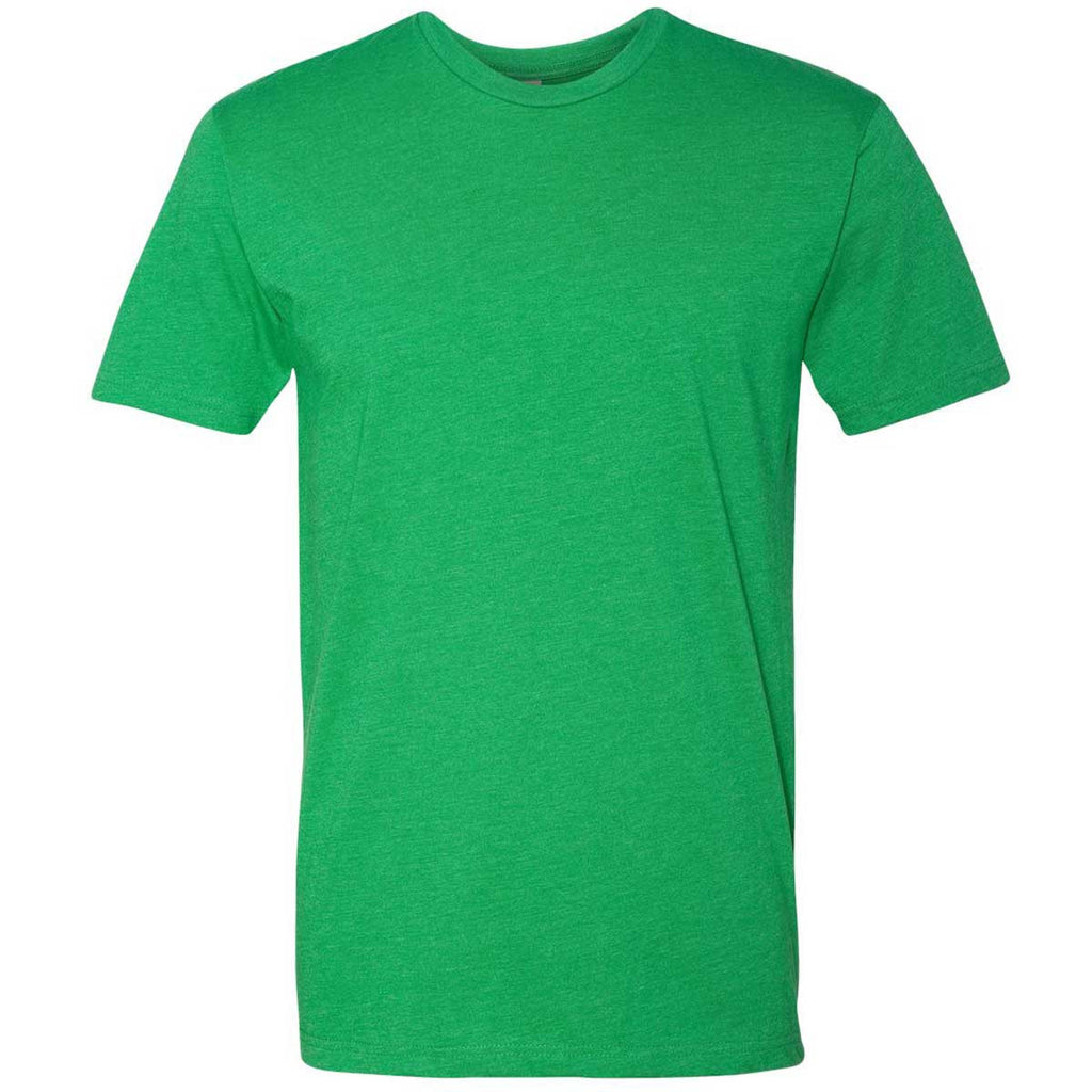 Download Next Level Men's Kelly Green Premium Fitted CVC Crew Tee