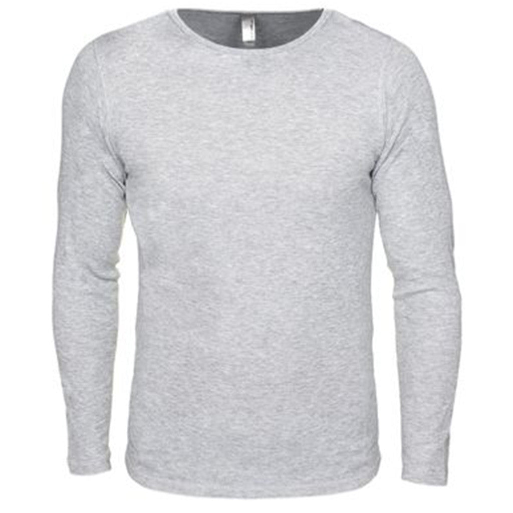 mens grey thermal top